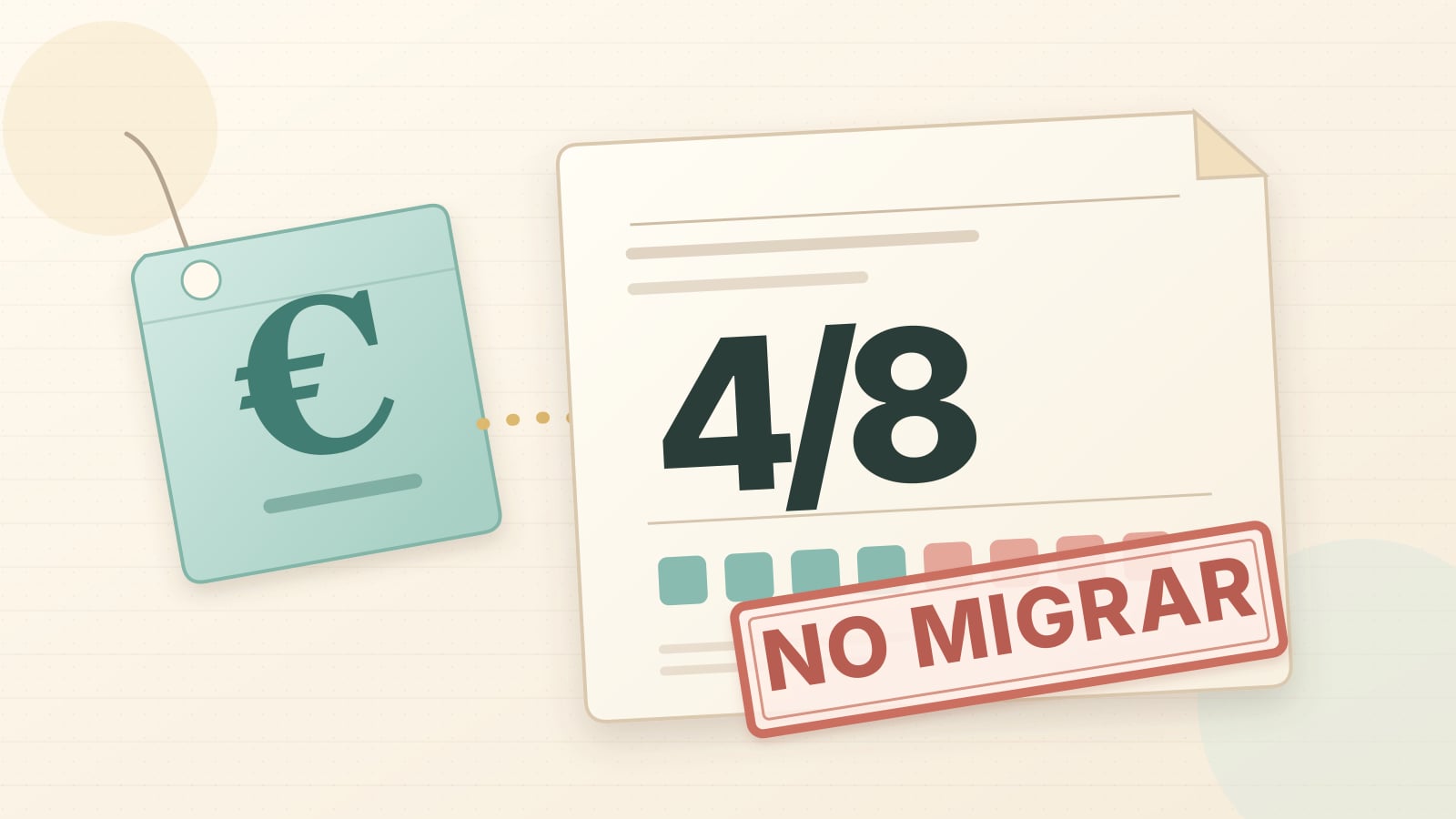 Probamos modelos más baratos y decidimos no migrar.
